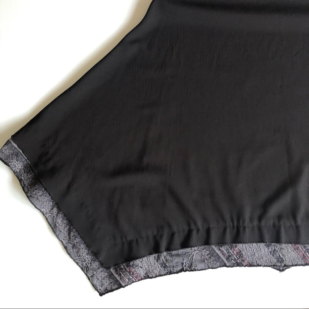 Manque Design Black Skirt A-line Pull-on, pull-off - Picture 9 of 11